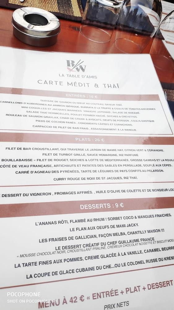 La Table D'amis Chez Richard - Menu Image 3